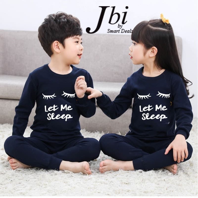 JBI kids navy blue nightsuit